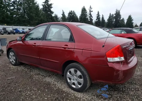 2007 Kia Spectra Ex z USA, uszkodzony, nr VIN KNAFE121975402682